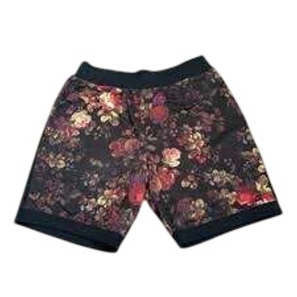 Nike SB Floral Spider Web Mesh Shorts Mens Black Multi Color Skateboarding M